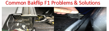 Bakflip F1 problems